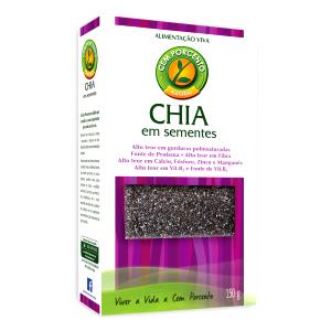 Quantas calorias em 1 1/2 colher (15 g) Semente de Chia?