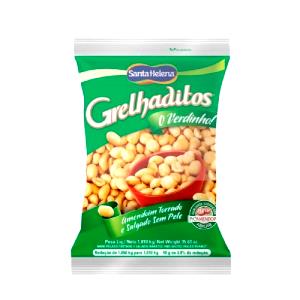 Quantas calorias em 1 1/2 colher de sopa (15 g) Amendoim Torrado e Salgado?