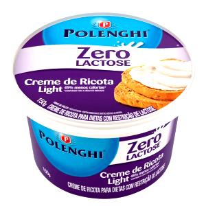 Quantas calorias em 1 1/2 colher de sopa (30 g) Creme de Ricota Zero Lactose?