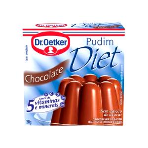 Quantas calorias em 1 1/2 colher de sopa (7,2 g) Pudim Diet Chocolate?