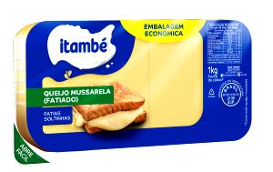 Quantas calorias em 1 1/2 fatia (30 g) Queijo Mussarela Fatiado?