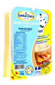 Quantas calorias em 1 1/2 fatia (30 g) Queijo Prato Light?