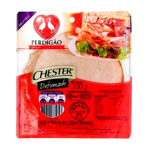 Quantas calorias em 1 1/2 fatia (40 g) Peito de Chester Defumado (40g)?