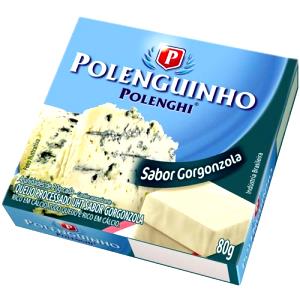 Quantas calorias em 1 1/2 fatias (30 g) Queijo Processado Gorgonzola?