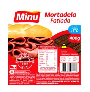 Quantas calorias em 1 1/2 fatias (40 g) Mortadela com Toucinho Fatiada?