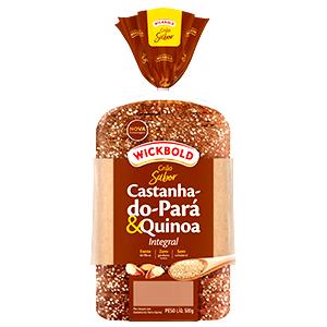 Quantas calorias em 1 1/2 fatias (50 g) Pão Grão Sabor Castanha do Pará e Quinoa?