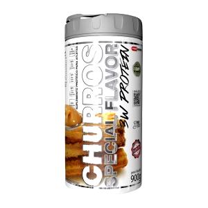 Quantas calorias em 1 1/2 medidor (35 g) Special Flavor 3W Protein?