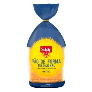 Quantas calorias em 1 1/2 pão (50 g) Pão de Forma sem Glúten?