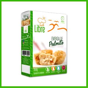 Quantas calorias em 1 1/2 unidades (40 g) Empada de Palmito?