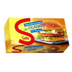Quantas calorias em 1 1/2 unidades (80 g) Hambúrguer de Frango?