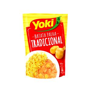 Quantas calorias em 1 1/2 xícara de chá (25 g) Batata Palha Tradicional?