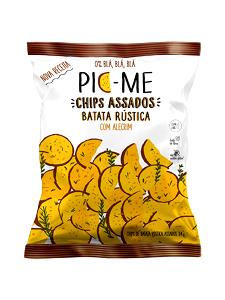 Quantas calorias em 1 1/2 xícaras (25 g) Chips de Batata Rústica com Alecrim?