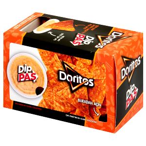 Quantas calorias em 1 1/2 xícaras (25 g) Doritos Dippas?