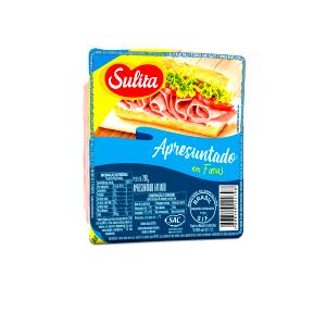 Quantas calorias em 1 1/4 fatias (40 g) Apresuntado?