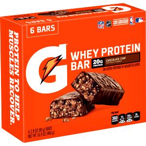 Quantas calorias em 1/2 barra (20 g) Chokolah Whey?