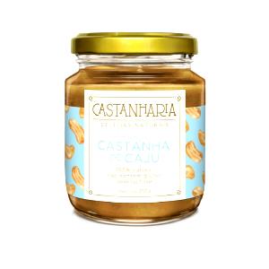 Quantas calorias em 1/2 colher de sopa (15 g) Pasta de Castanha de Caju?