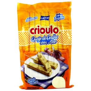 Quantas calorias em 1/2 espeto (30 g) Queijo Coalho com Alho?