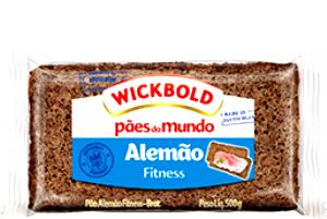 Quantas calorias em 1/2 fatia (50 g) Pão Alemão Fitness?