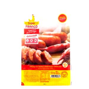 Quantas calorias em 1/2 gomo (50 g) Linguiça de Frango Apimentada?