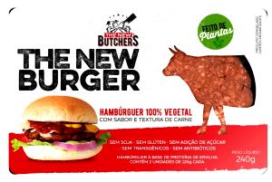 Quantas calorias em 1/2 hamburguer (60 g) The New Burger?