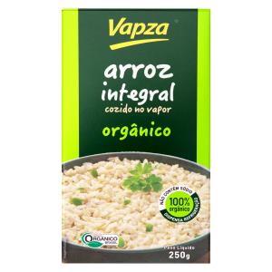 Quantas calorias em 1/2 pacote (125 g) Arroz Integral Orgânico?