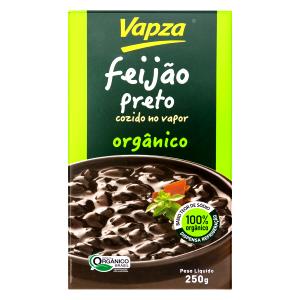 Quantas calorias em 1/2 pacote (125 g) Feijão Preto Orgânico?