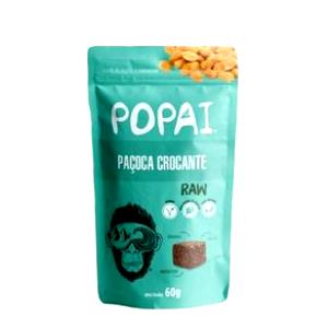 Quantas calorias em 1/2 pacote (30 g) Paçoca Crocante?