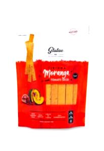 Quantas calorias em 1/2 pacote (50 g) Tirinhas Moranga com Tomate Seco?