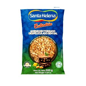 Quantas calorias em 1/2 porção (15 g) Amendoim Torrado?