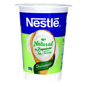 Quantas calorias em 1/2 Recipiente (112 G) Iogurte Natural (Leite Desnatado)?