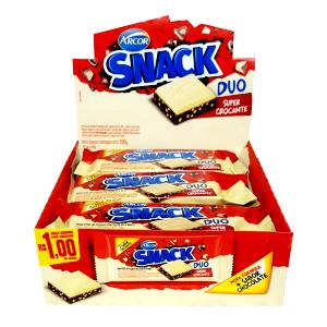 Quantas calorias em 1/2 tablete (25 g) Chokko Snack?