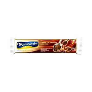 Quantas calorias em 1/2 torrone (20 g) Torrone com Amendoim, Cacau e Mel?