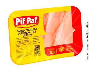 Quantas calorias em 1/2 unidade (127 ml) Filé de Peito de Frango?