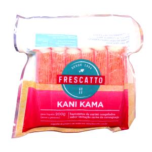 Quantas calorias em 1/2 unidade (20 g) Kani Kama?