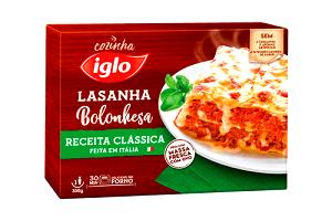 Quantas calorias em 1/2 unidade (300 g) Lasanha Toscana?