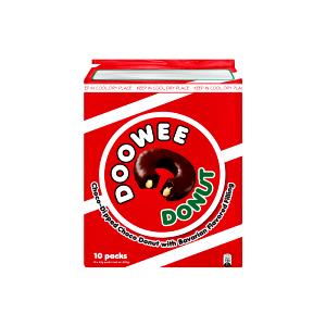 Quantas calorias em 1/2 unidade (40 g) Donut Chocoberry?