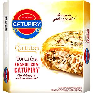 Quantas calorias em 1/2 unidade (40 g) Tortinha de Frango com Catupiry?