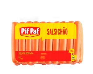 Quantas calorias em 1/2 unidade (50 g) Salsichão?