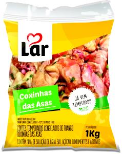 Quantas calorias em 1/2 unidade (68 g) Coxinhas Das Asas?