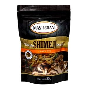 Quantas calorias em 1/2 xícara (10 g) Funghi Shimeji Secchi?