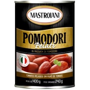 Quantas calorias em 1/2 xícara (130 g) Pomodori Pelati?