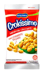 Quantas calorias em 1/2 xícara (25 g) Amendoim Crokíssimo?