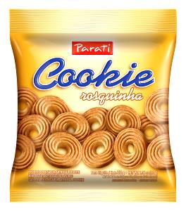 Quantas calorias em 1/2 xícara (30 g) Cookie Rosquinha Leite?