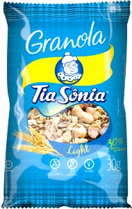 Quantas calorias em 1/2 xícara (30 g) Granola Light?