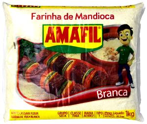 Quantas calorias em 1/2 xícara (35 g) Farofa de Mandioca?