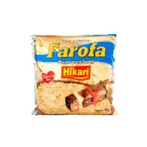 Quantas calorias em 1/2 xícara (35 g) Farofa Pronta Hikari?