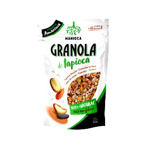 Quantas calorias em 1/2 xícara (40 g) Granola Bella Fibra com Chocolate?