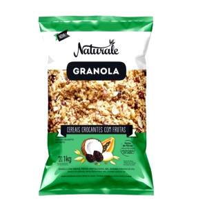 Quantas calorias em 1/2 xícara (40 g) Granola Cereais e Frutas?