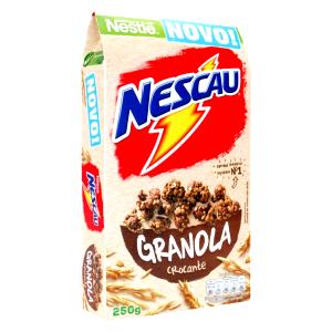 Quantas calorias em 1/2 xícara (40 g) Granola Crocante Nescau?