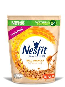 Quantas calorias em 1/2 xícara (40 g) Granola Nesfit Tradicional?